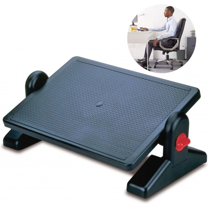 Voetensteun Bureau Ergonomisch - DIN 4556 Norm - Bureau Accessoires - Ergonomische Voeten Steun - Voetenbankje Verstelbaar - Anti Slip Foot Rest - Voetenbankje - Gadgets - Phreeze