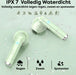 Draadloze Oortjes met LED Display - Bluetooth 5.3 - Groen - Volledig Draadloos - Oordoppen met Microfoon - Oordopjes Bluetooth - Earbuds - Oordopjes - Phreeze
