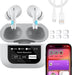 In - Ear Draadloze Oordopjes met Touch Display - Geschikt voor iPhone Oortjes - Nieuwe Bluetooth 5.4 - Noise Cancelling - Oortjes Draadloos - Originele Wireless EarBuds - Phreeze TWS9 Pro - Oordopjes - Phreeze
