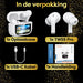 In - Ear Draadloze Oordopjes met Touch Display - Geschikt voor iPhone Oortjes - Nieuwe Bluetooth 5.4 - Noise Cancelling - Oortjes Draadloos - Originele Wireless EarBuds - Phreeze TWS9 Pro - Oordopjes - Phreeze