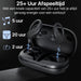 Sport Oordopjes - Bluetooth V5.3 - Haakbevestiging - Waterdicht IPX5 - Krachtige Bass - Hardloop Oordopjes - Sport Oortjes - Sportoortjes - Oordopjes Bluetooth - Hardlopen - Sport Oordopjes - Oordopjes - Phreeze