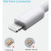 2-PACK iPhone USB-C oplader kabel - 2 Meter - Geschikt voor Apple iPhone 6,7,8,X,XS,XR,11,12,13,Mini,Pro Max- iPhone kabel USB-C - iPhone oplaadkabel - iPhone snoertje - iPhone lader - Datakabel - Lightning USB-C Kabel - Snellader - Kabels - Phreeze