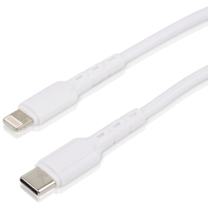 20W USB-C Snellader met iPhone Kabel - iPhone oplader - Wit - Premium Edition - Opladers - Phreeze