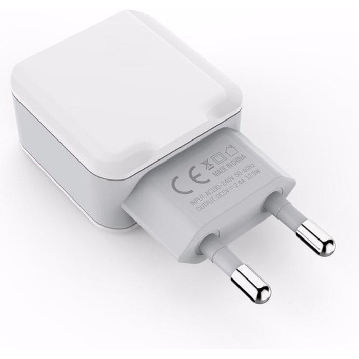 24W PD Fast charger Met Lightning kabel - Snel lader voor iPhone SE / X / 8 / 11 / 12 / 12 Pro Max / 12 Pro met lightning aansluiting - Opladers - Phreeze