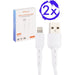 2x iPhone Oplader Kabel - iPhone oplader - iPhone kabel 2 Meter - iPhone oplaadkabel - iPhone snoertje - iPhone snoertje 2 Meter - iPhone Kabel Apple 6/7/8/X/Xr/Xs/11/12/13 - Kabels - Phreeze