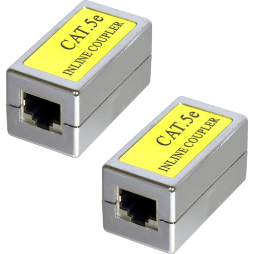 2x Netwerk LAN Internetkabel Koppelstuk Adapter - RJ45 Ethernet UTP kabel verlengstuk - Kabels - Phreeze