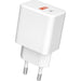 35W Power Adapter USB-C en USB-A - Geschikt voor Apple Oplader - 2 Usb C Poorten - 20W 18W 30W 35W - USB-C Snellader voor Apple Macbook Air, iPhone, iPad, Airpods, Apple Watch - Originele Phreeze Oplader - Opladers - Phreeze