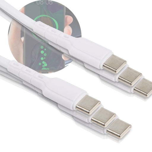 3x USB C Kabel voor Samsung A12 - S21 - S20 FE - Xiaomi - Oppo - OnePlus - Samsung Oplaadkabel - USB A naar USB C kabel - oplader kabel - lader - oplader - Kabels - Phreeze