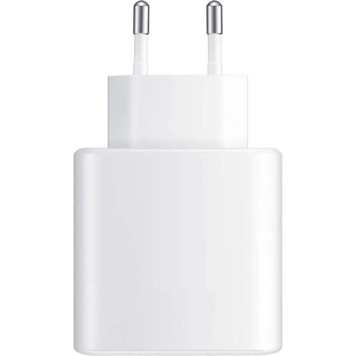 45W USB-C Adapter + USB-C naar Lightning Oplader Kabel voor Apple iPhone, iPad en MacBook - Universele USB-C Oplader Adapter Stekker Blokje - Opladers - Phreeze