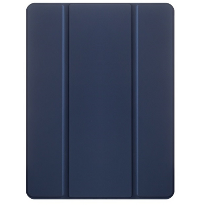 Samsung Tab S6 Lite Hoes - Donker Blauw Smart Folio Cover met Samsung S Pen Vakje - Tab S6 Lite Hoesje Case Cover