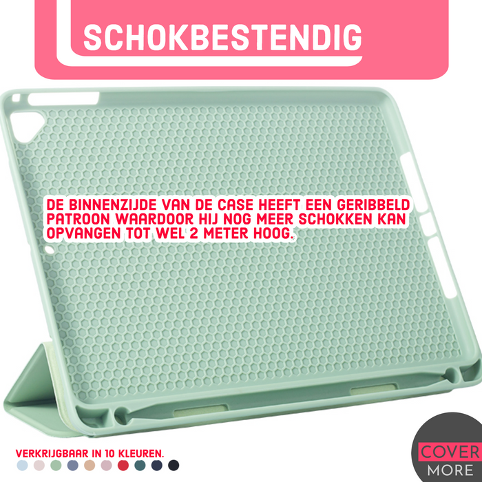 iPad Pro 11 (2021) Hoes - Smart Folio iPad Pro Cover Donker Groen met Pencil Vakje - Premium Hoesje Case Cover voor de Apple iPad Pro 3e Generatie 11 2021