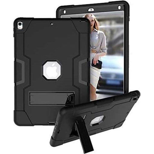 Apple iPad 7 (2019) Schokbestendige Stevige Hoes | Premium Kwaliteit | Apple iPad 10.2 Hoesje | iPad 7 Hoesje | Apple iPad 7 (2019) Case | Geschikt voor Apple iPad 7 (2019) 10.2 inch | Apple iPad Tab 2019 (10.2 inch) Zwart Hoes - Tablet Hoezen - Phreeze