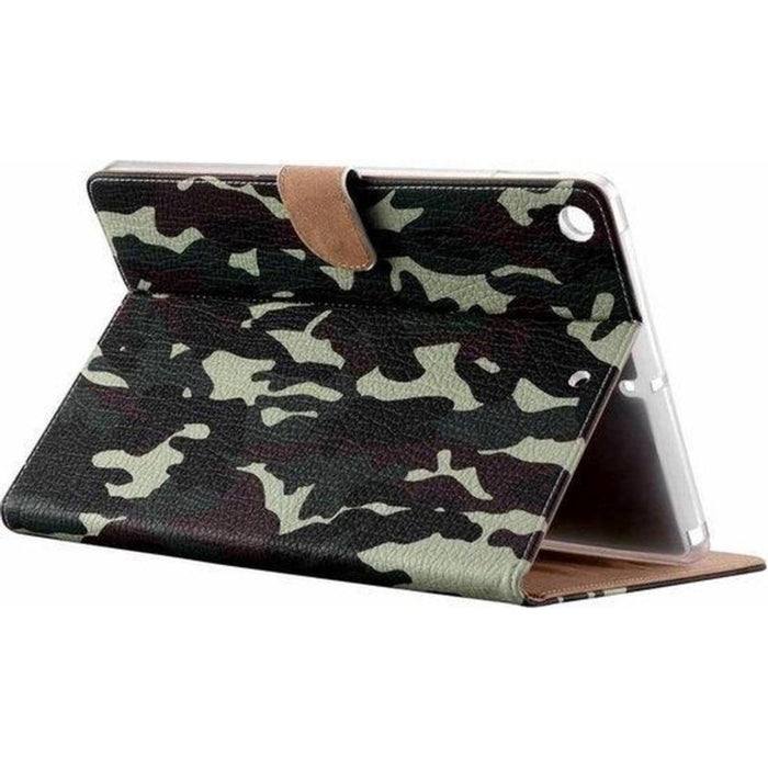 Apple iPad Air (2020) Camouflage Print Hoes | Premium Kwaliteit | Apple iPad Air Hoesje | iPad Air Hoesje | Apple iPad Air (2020) Hoes | Geschikt voor Apple iPad Air (2020) 10.9 inch | Apple iPad 2020 (10.9 inch) Hoes - Tablet Hoezen - Phreeze