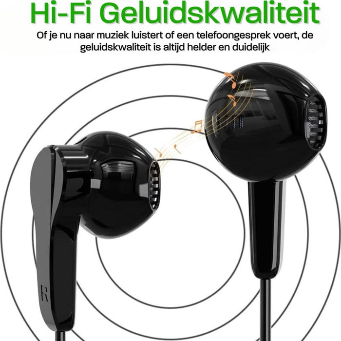 Bedrade Lightning Oortjes - In-Ear Design - Geschikt voor iPad en iPhone - Oordopjes met Draad - iPhone Headset - Premium Kwaliteit - Oordopjes - Phreeze