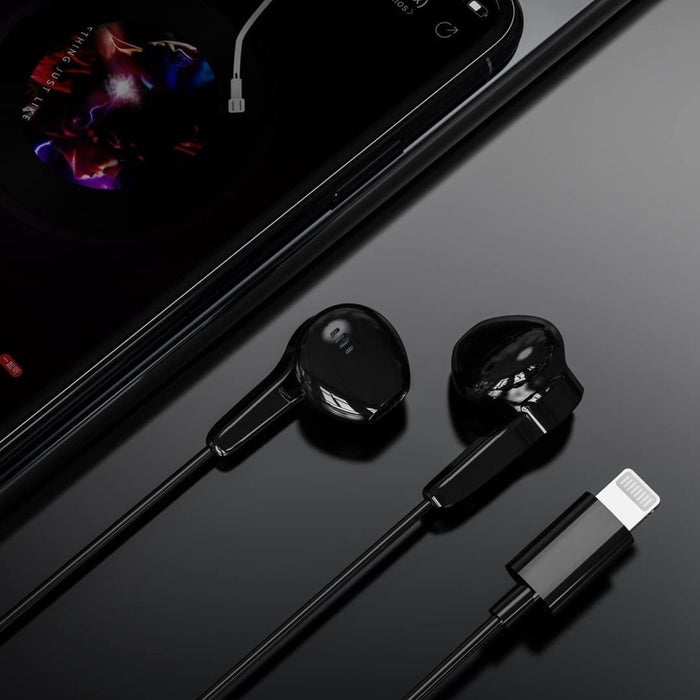 Bedrade Lightning Oortjes - In-Ear Design - Geschikt voor iPad en iPhone - Oordopjes met Draad - iPhone Headset - Premium Kwaliteit - Oordopjes - Phreeze