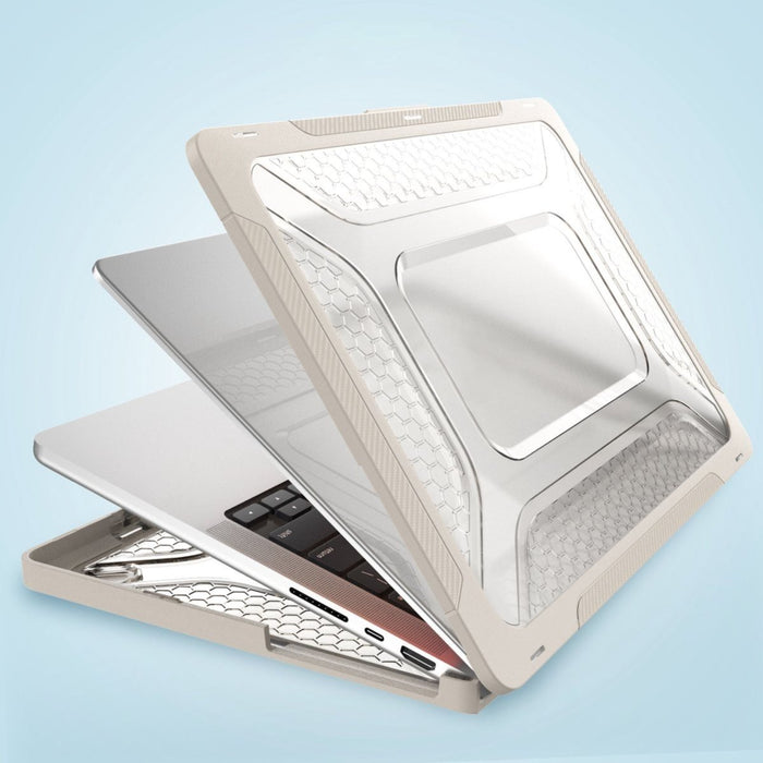 Case voor Macbook Pro 14 inch - Hard Cover Hoes Ultrathin Transparant - Hoesje voor Macbook Pro 14 inch M1 Pro / M1 Max / M2 Pro / M2 Max / 2023 / 2022 / 2021 - MacBook Hardcase - Phreeze