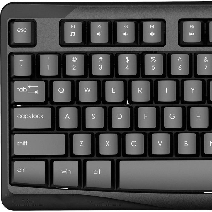 Draadloos Toetsenbord met Muis - Premium Toetsenbord draadloos – Universeel QWERTY keyboard – geschikt voor o,a. tablet, pc, laptop, Samsung, HP, Dell - Zwart | Toetsenbord Draadloos | Toetsenbord en Muis Draadloos - Computer - Phreeze