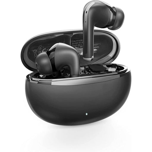 Draadloze Oordopjes - Active Noise Cancelling EarBuds - Bluetooth Oordopjes - Draadloze Oortjes - Wireless Earbuds - In-ear oordopjes - Geschikt voor Apple en Android - Zwart - Oordopjes - Phreeze
