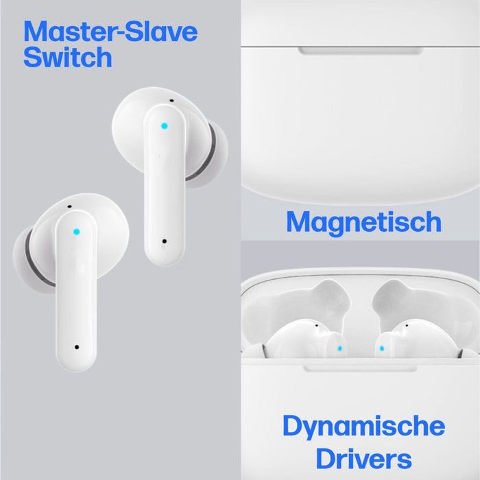 Draadloze Oordopjes iPhone - Geschikt voor Apple Oortjes - Bluetooth - EarBuds - iPhone - iPad - Lange Batterijduur - Comfortabel Draagcomfort - Geweldige Geluidskwaliteit - Origineel Phreeze - Oordopjes - Phreeze