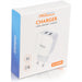 Dubbele USB Adapter met 2x iPhone Oplaadkabel -1 Meter - 2.1A Snellader - Geschikt voor iPhone en iPad - Opladers - Phreeze