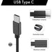 Fast Charge Oplader voor Samsung 20W - USB C Snellader met 1.2 meter kabel - Zwart - Opladers - Phreeze