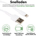 Gecertificeerde Dubbele USB Adapter + 2x iPhone Oplader Kabel - 1 Meter -12W Snellader - Geschikt voor Apple iPhone, iPad, Airpods, Watch - Opladers - Phreeze