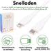 Gecertificeerde Snellader met 2 USB-C Poorten + iPhone Opladerkabel - 1 Meter - GaN Technologie - 35W Power Delivery - Geschikt voor Apple Oplaadstekker - 20W, 25W, 30W, 35W Dynamische Allocatie - Voor iPhone, iPad, Macbook, Apple Watch, Airpods Pro - Opladers - Phreeze