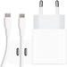 Gecertificeerde Snellader met 2 USB-C Poorten + Samsung Opladerkabel - 2 Meter - GaN Technologie - Geschikt voor Samsung Oplaadstekker - 20W, 25W, 30W, 35W Dynamische Allocatie - Voor Macbook, Tablet, Google, HTC, Sony, Pixel, Samsung Galaxy, Android - Opladers - Phreeze