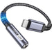Gevlochten Lightning naar Jack 3,5mm Kabel - Voor Apple iPhone X/11/12/13/14 en Apple iPad Air 2/3, 10.2, 2022 - Audio & Video - Phreeze
