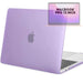 Hardcover Case Cover Voor Apple Macbook Pro 13.3 Inch 2020/2021 (A2289/A2251/A2338//A2519/A1706/A1708/1989) Hard Shell Hoes - Notebook Sleeve Skin Protector Hardshell - Hardcase Beschermhoes - Crystal Clear - Paars - MacBook Hardcase - Phreeze