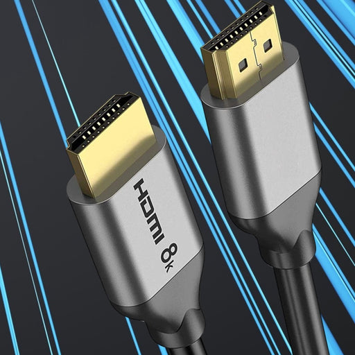 HDMI Kabel 8K - 1.8 Meter - HDMI Kabel 2.1 - Ultra HD 8K + 4K 120hz - HDMI naar HDMI Kabel - 8K HDMI Kabel - Ondersteunt alle oudere HDMI versies zoals 4K - Geschikt voor PS5, XBOX - Accessoires - 3D, Dynamic HDR, ARC, eARC, VRR, QMS, QFT, ALLM - Audio & Video - Phreeze