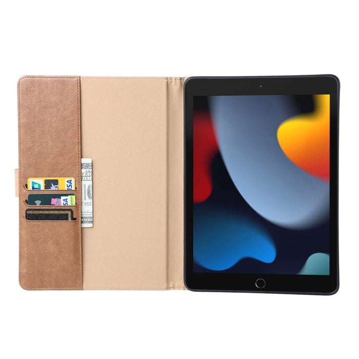 iPad 10.2 2019/2020/2021 Hoes Bruin - Premium iPad 2021 Hoesje van Vegan Leer - Apple iPad 10.2 Case - Luxe iPad 10.2 Cover - Tablet Hoezen - Phreeze