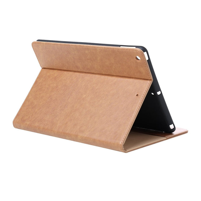 iPad 10.2 2019/2020/2021 Hoes Bruin - Premium iPad 2021 Hoesje van Vegan Leer - Apple iPad 10.2 Case - Luxe iPad 10.2 Cover - Tablet Hoezen - Phreeze