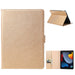 iPad 10.2 2019/2020/2021 Hoes Goud - Premium iPad 2021 Hoesje van Vegan Leer - Apple iPad 10.2 Case - Luxe iPad 10.2 Cover - Tablet Hoezen - Phreeze