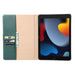 iPad 10.2 2019/2020/2021 Hoes Groen - Premium iPad 2021 Hoesje van Vegan Leer - Apple iPad 10.2 Case - Luxe iPad 10.2 Cover - Tablet Hoezen - Phreeze