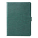 iPad 10.2 2019/2020/2021 Hoes Groen - Premium iPad 2021 Hoesje van Vegan Leer - Apple iPad 10.2 Case - Luxe iPad 10.2 Cover - Tablet Hoezen - Phreeze