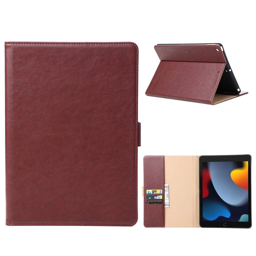 iPad 10.2 2019/2020/2021 Hoes Rood - Premium iPad 2021 Hoesje van Vegan Leer - Apple iPad 10.2 Case - Luxe iPad 10.2 Cover - Tablet Hoezen - Phreeze