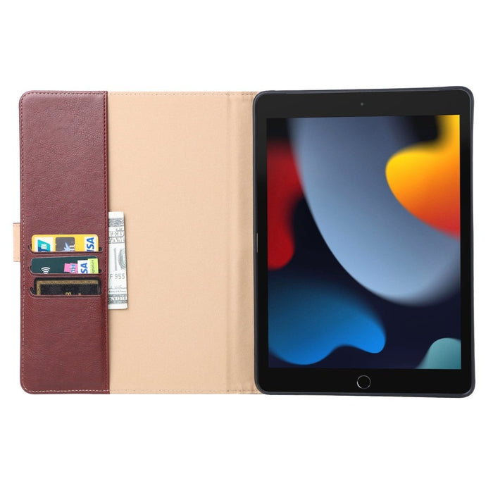 iPad 10.2 2019/2020/2021 Hoes Rood - Premium iPad 2021 Hoesje van Vegan Leer - Apple iPad 10.2 Case - Luxe iPad 10.2 Cover - Tablet Hoezen - Phreeze