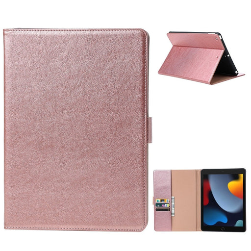 iPad 10.2 2019/2020/2021 Hoes Roze Goud - Premium iPad 2021 Hoesje van Vegan Leer - Apple iPad 10.2 Case - Luxe iPad 10.2 Cover - Tablet Hoezen - Phreeze