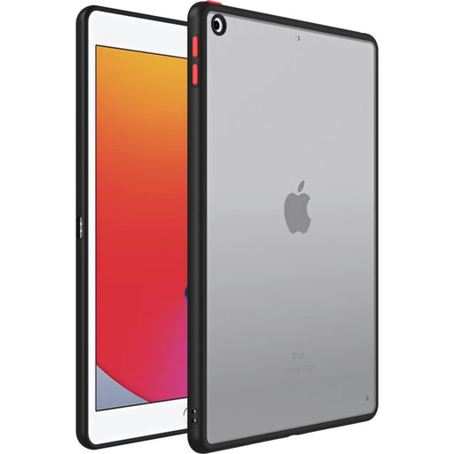 iPad 10.2 (2021) Hoes - iPad 10.2 (2019) Hoes - iPad 10.2 (2020) Hoes - Phreeze Back Cover AntiShock - Zwart - Transparant - Tablet Hoezen - Phreeze