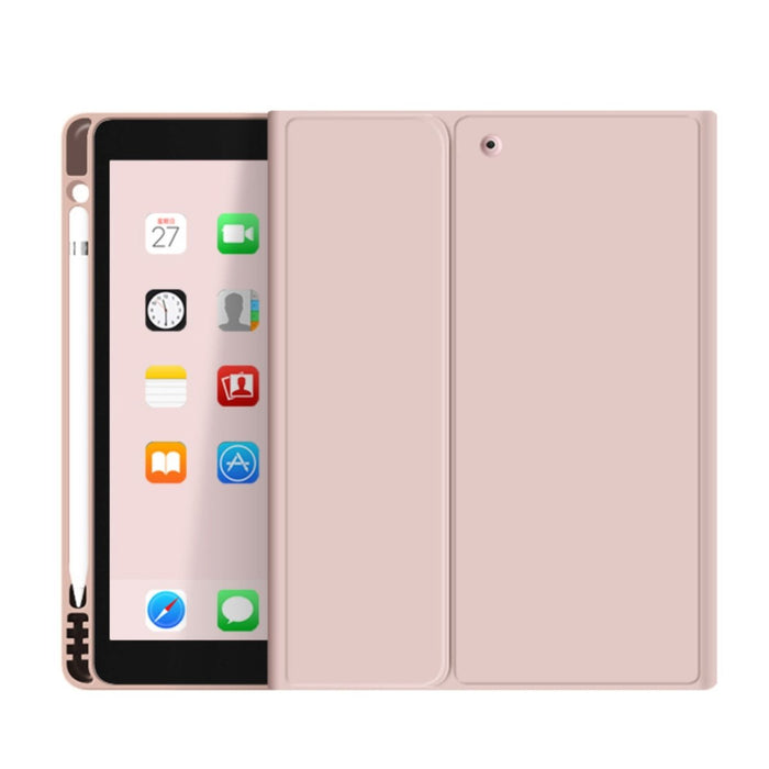 iPad 2019/2020/2021/2022 10.2 Inch Hoes Toetsenbord - Leer - Keyboard Case voor Apple iPad 10.2 7e/8e/9e generatie - iPad Hoesje met Toetsenbord - Rose Goud - Bluetooth Toetsenbord iPad - iPad Toetsenbord - Tablet Hoezen - Phreeze