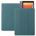 iPad 2021 Hoes - iPad 10.2 2019/2020/2021 Case - iPad 10.2 Hoesje Donker Groen - Smart Folio Cover met Apple Pencil Opbergvak - Hoesje voor iPad 10.2 7e, 8e en 9e generatie - Tablet Hoezen - CoverMore