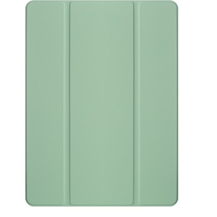 iPad 2021 Hoes - iPad 10.2 2019/2020/2021 Case - iPad 10.2 Hoesje Groen - Clear Back Folio Cover met Apple Pencil Opbergvak - Hoesje voor iPad 10.2 7e, 8e en 9e generatie - Tablet Hoezen - CoverMore