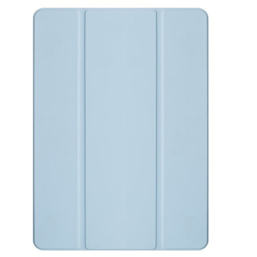 iPad 2021 Hoes - iPad 10.2 2019/2020/2021 Case - iPad 10.2 Hoesje Licht Blauw - Clear Back Folio Cover met Apple Pencil Opbergvak - Hoesje voor iPad 10.2 7e, 8e en 9e generatie - Tablet Hoezen - CoverMore