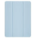 iPad 2021 Hoes - iPad 10.2 2019/2020/2021 Case - iPad 10.2 Hoesje Licht Blauw - Clear Back Folio Cover met Apple Pencil Opbergvak - Hoesje voor iPad 10.2 7e, 8e en 9e generatie - Tablet Hoezen - CoverMore