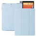 iPad 2021 Hoes - iPad 10.2 2019/2020/2021 Case - iPad 10.2 Hoesje Licht Blauw - Smart Folio Cover met Apple Pencil Opbergvak - Hoesje voor iPad 10.2 7e, 8e en 9e generatie - Tablet Hoezen - CoverMore