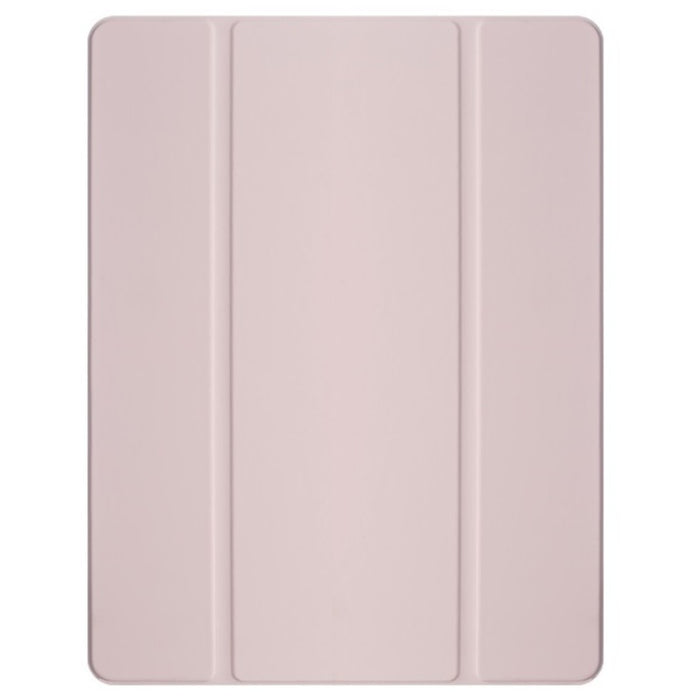 iPad 2021 Hoes - iPad 10.2 2019/2020/2021 Case - iPad 10.2 Hoesje Roze - Clear Back Folio Cover met Apple Pencil Opbergvak - Hoesje voor iPad 10.2 7e, 8e en 9e generatie - Tablet Hoezen - CoverMore