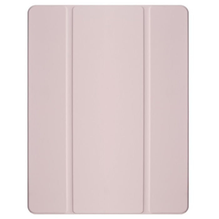 iPad 2021 Hoes - iPad 10.2 2019/2020/2021 Case - iPad 10.2 Hoesje Roze - Clear Back Folio Cover met Apple Pencil Opbergvak - Hoesje voor iPad 10.2 7e, 8e en 9e generatie - Tablet Hoezen - CoverMore