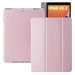 iPad 2021 Hoes - iPad 10.2 2019/2020/2021 Case - iPad 10.2 Hoesje Roze Goud - Smart Folio Cover met Apple Pencil Opbergvak - Hoesje voor iPad 10.2 7e, 8e en 9e generatie - Tablet Hoezen - CoverMore