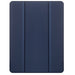iPad 4 hoes - iPad 3 hoesje - Donker Blauw - iPad 4 case met Pencil Vakje - Smart Folio Cover voor de Apple iPad 9.7 2/3/4 (2012,2013,2014) - Tablet Hoezen - CoverMore